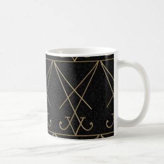 Taza De Café Lucifer Alchemy Sigil Arte Gótico