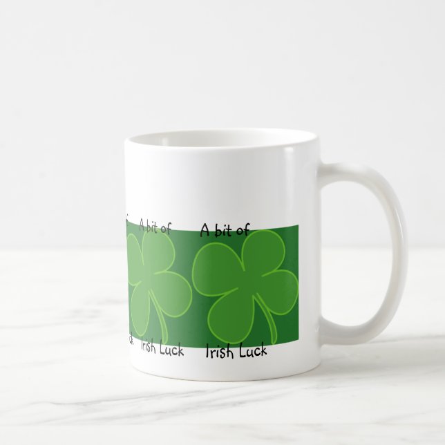 Taza De Café Luck Mug de Irlanda (Derecha)