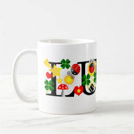 Taza De Café Luck y charms mug