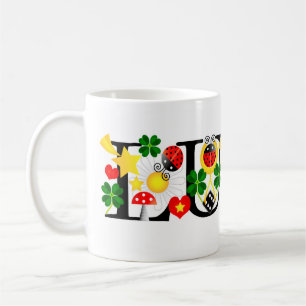 Taza De Café Luck y charms mug