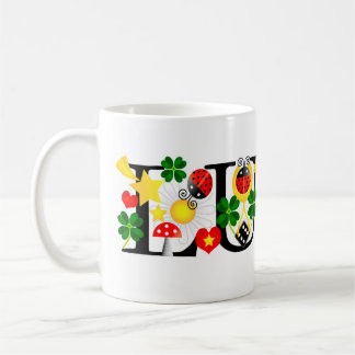 Taza De Café Luck y charms mug
