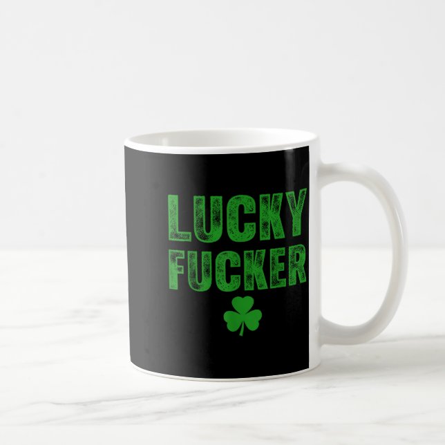 Taza De Café Lucky And Lucky Forer St Patricks Day  (Derecha)