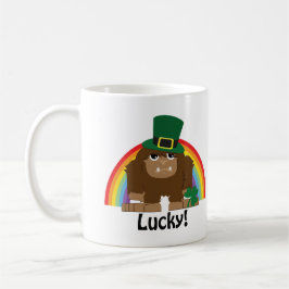 Taza De Café Lucky Bigfoot Leprechaun
