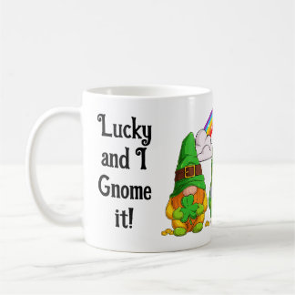 Taza De Café Lucky Leprechaun Gnomes