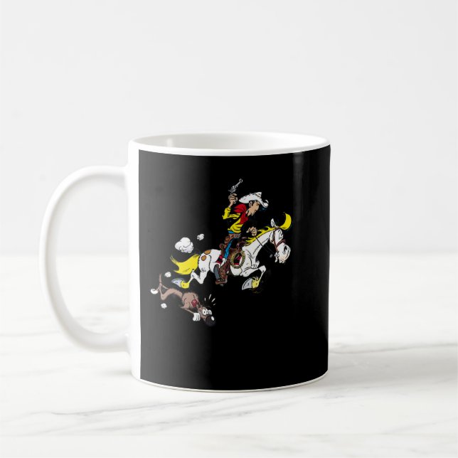 Taza De Café Lucky Luke Classic (Izquierda)