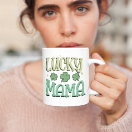 TAZA DE CAFÉ LUCKY MAMA GNOME