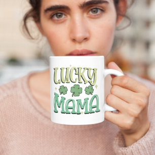 TAZA DE CAFÉ LUCKY MAMA GNOME