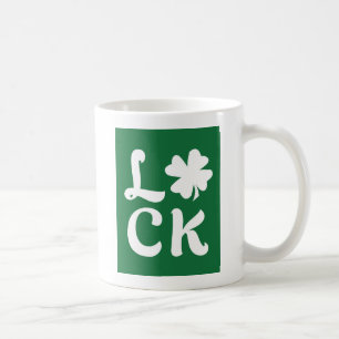 Taza De Café Lucky Shamrock