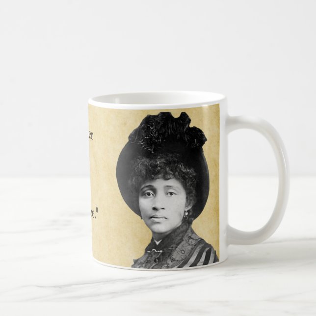 Taza De Café Lucy Parsons Cita Salario Laborista Café Mug (Derecha)