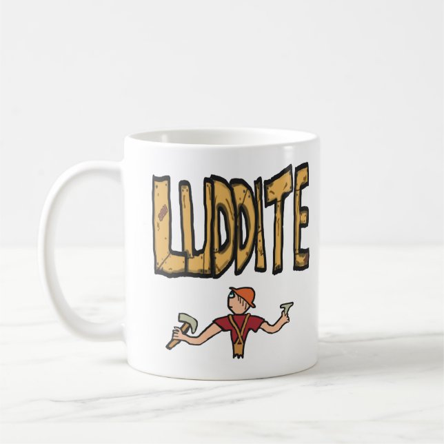 Taza De Café Luddite (Izquierda)