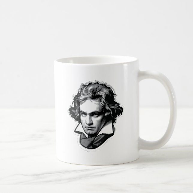 Taza De Café Ludwig van Beethoven (Derecha)