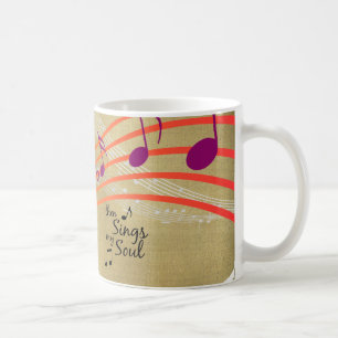 Taza De Café Luego canta mi cita del alma