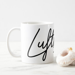 Taza De Café Luftschloss, alemán Word, Air Castles, alemán