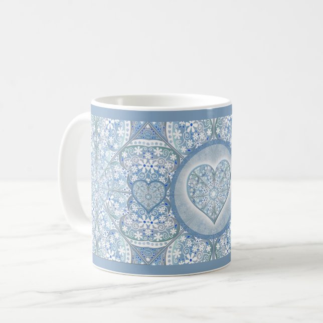 Taza De Café Lugar cerámico Azul claro (Anverso izquierdo)