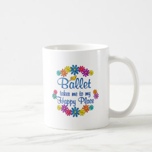 Taza De Café Lugar feliz del ballet