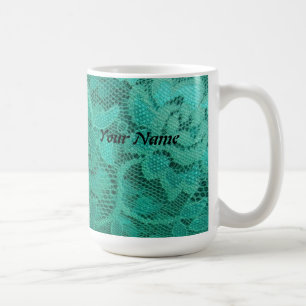 Taza De Café Lugar verde azulado