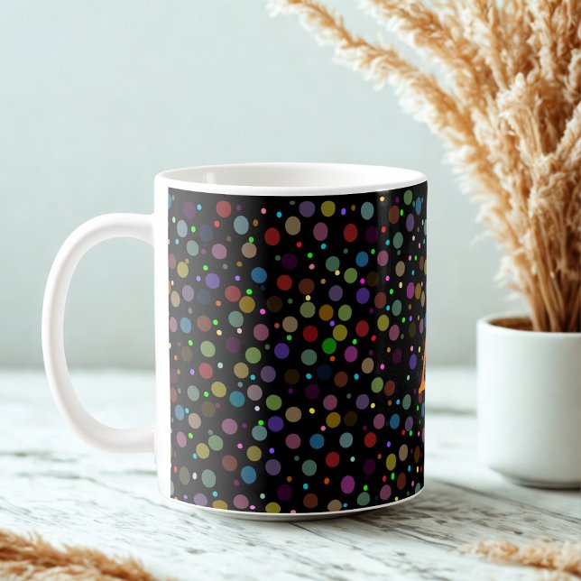 Taza De Café Lugares punteados de color (Subido por el creador)