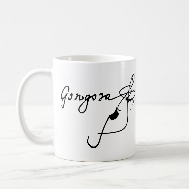 Taza De Café Luis de Góngora (firma) (Izquierda)