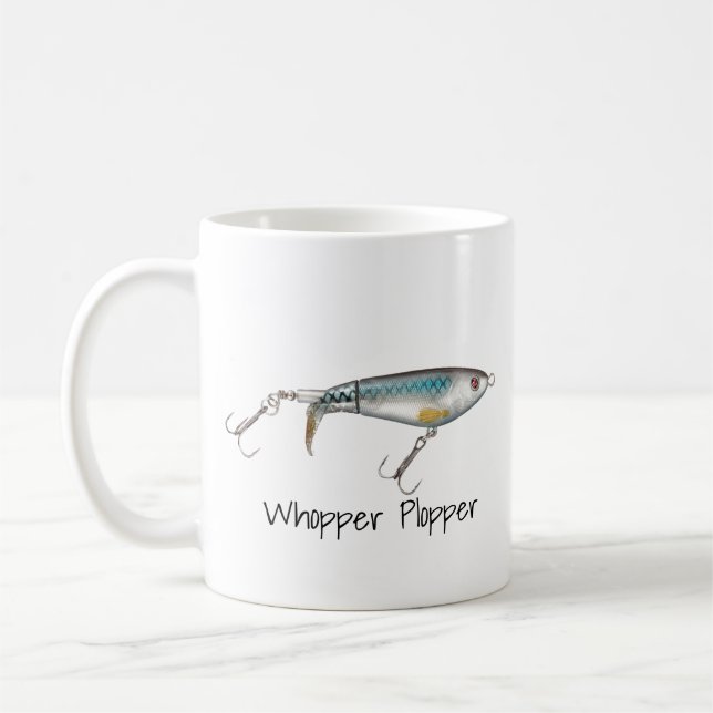 Taza De Café Lujo de pesca de ballena (Izquierda)