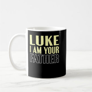 Taza De Café Luke del Día del Padre Yo soy tu padre