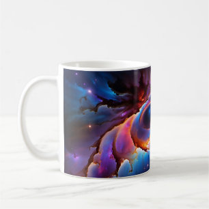 Taza De Café "Luminara" - Nebula y galaxias