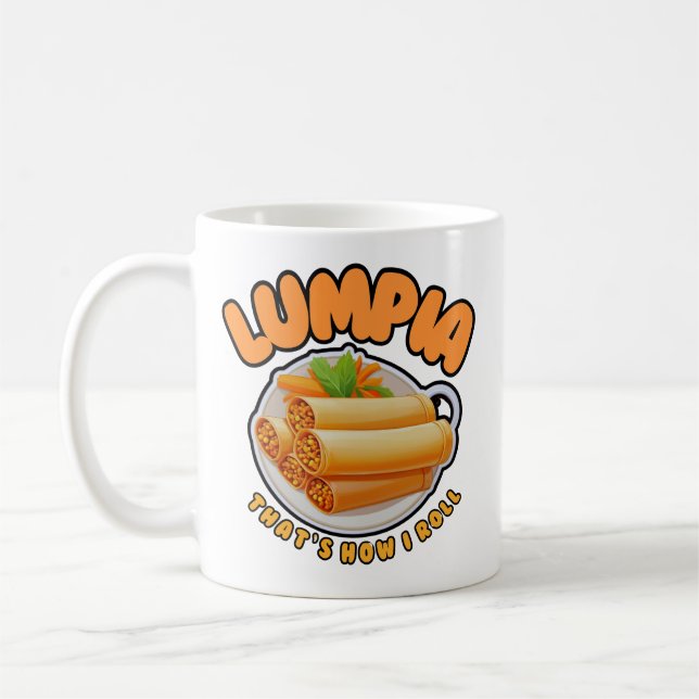 Taza De Café Lumpia así es como rollo (Izquierda)