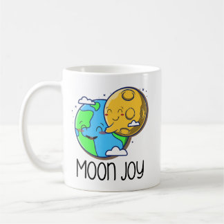 Taza De Café Luna Alegría Tierra y Luna Abrazo