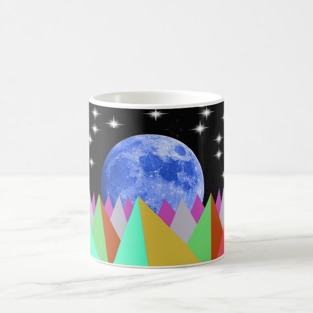 Taza De Café Luna Azul (Centro)