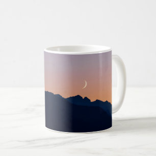 Taza De Café Luna creciente y Venus Seabeck, Washington