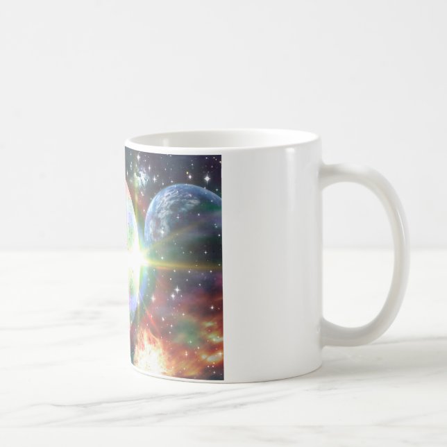 Taza De Café luna de arco iris (Derecha)