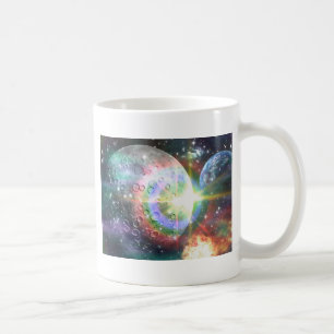Taza De Café luna de arco iris