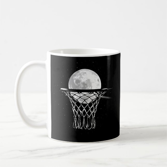Taza De Café Luna de Baloncesto (Izquierda)