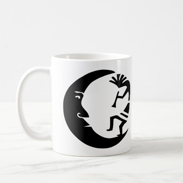 Taza De Café Luna de Kokopelli (Izquierda)