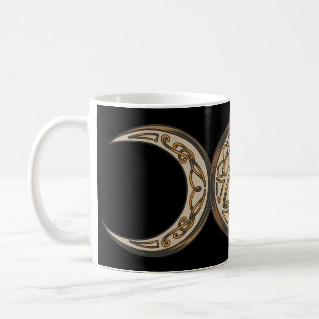 Taza De Café Luna de la Triple Diosa  (Izquierda)
