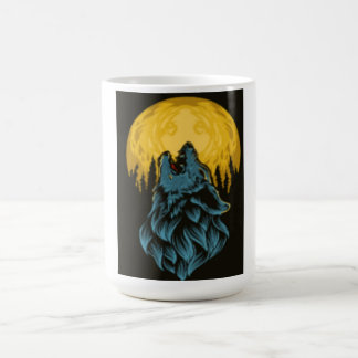 Taza De Café Luna del Lobo