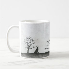 Taza De Café "Luna del lobo "