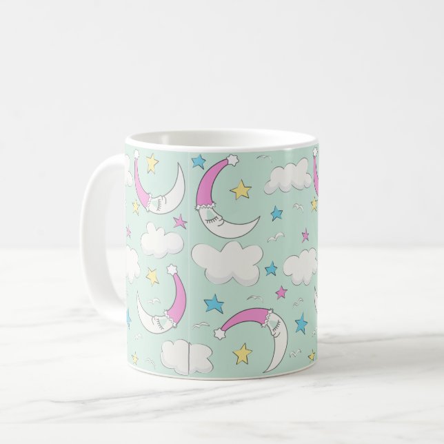 Taza De Café Luna Durmiente (Anverso izquierdo)