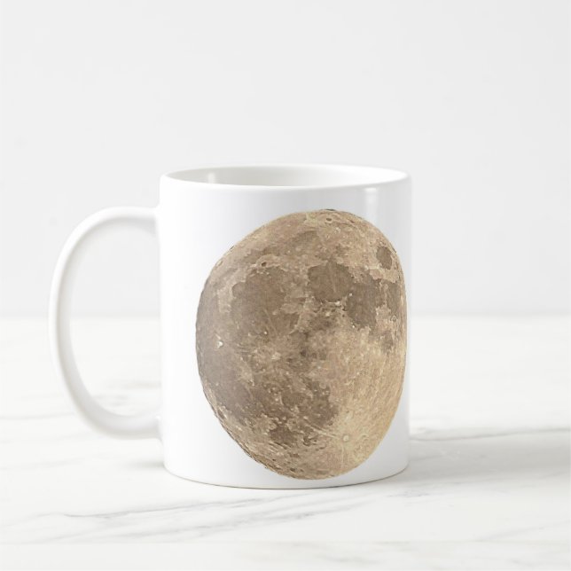 Taza De Café Luna llena (Izquierda)