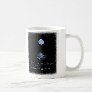 Taza De Café Luna Llena con decir del nativo americano
