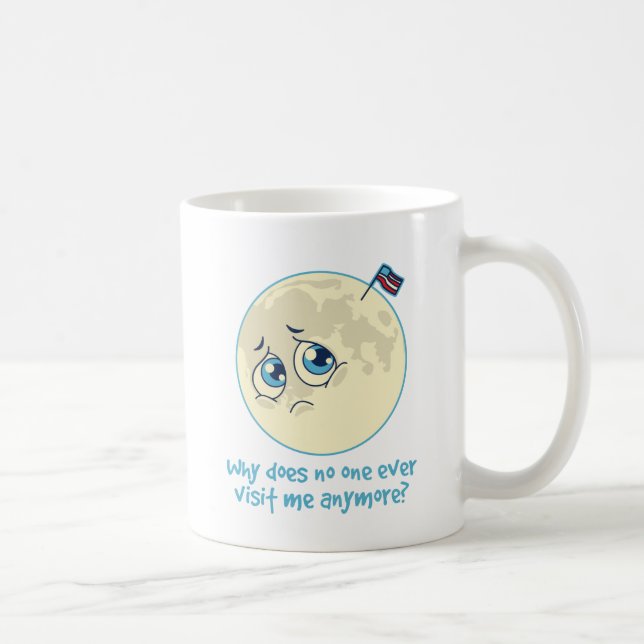 Taza De Café Luna triste (Derecha)