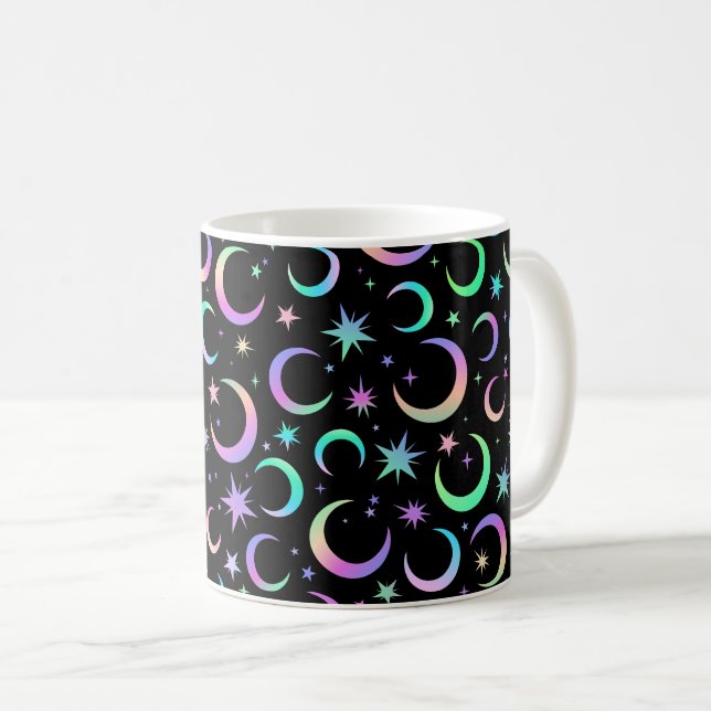 Taza De Café Luna y estrellas (Anverso derecho)