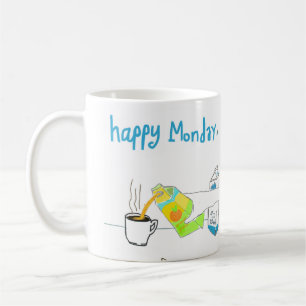 Taza De Café Lunes 2 cómicos