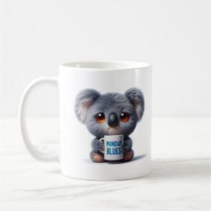 Taza De Café Lunes Blues Koala
