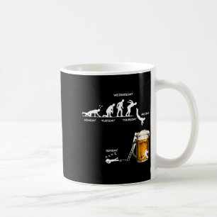 Taza De Café lunes martes jueves viernes sábado domingo Abeja