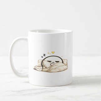Taza De Café Lunio Soñoliento Café Cozy Mañana - Kawaii Adorabl