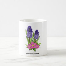 Lupines y Rosas salvajes PEI Mug