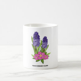 Taza De Café Lupines y Rosas salvajes PEI Mug