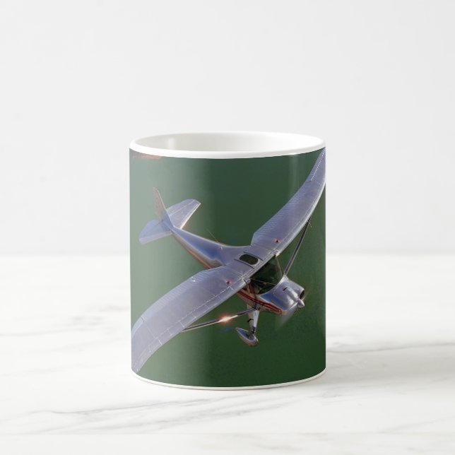 Taza De Café Luscombe, modelo 8, aviación 1948_Classic (Centro)