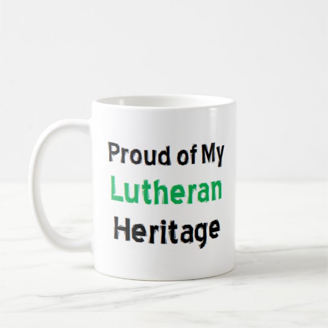 Taza De Café lutheran heritage (Izquierda)
