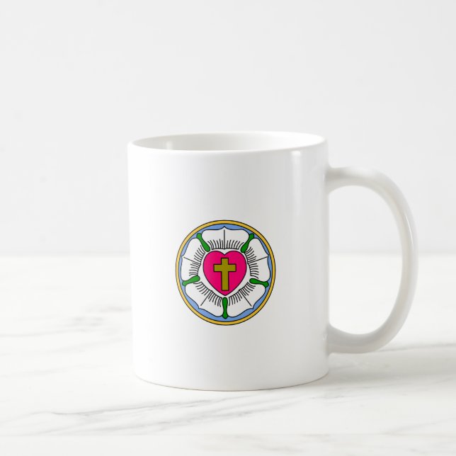 Taza De Café Lutheran subió (Derecha)